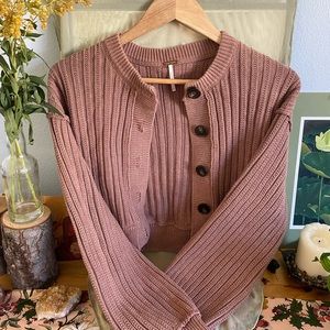 Free People cardigan.